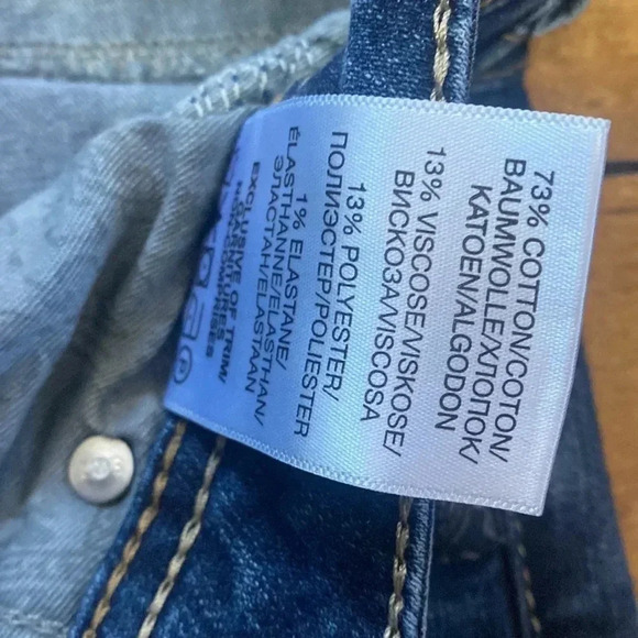 Stylish Blue Distressed Women Jeans - Picture 4 of 7